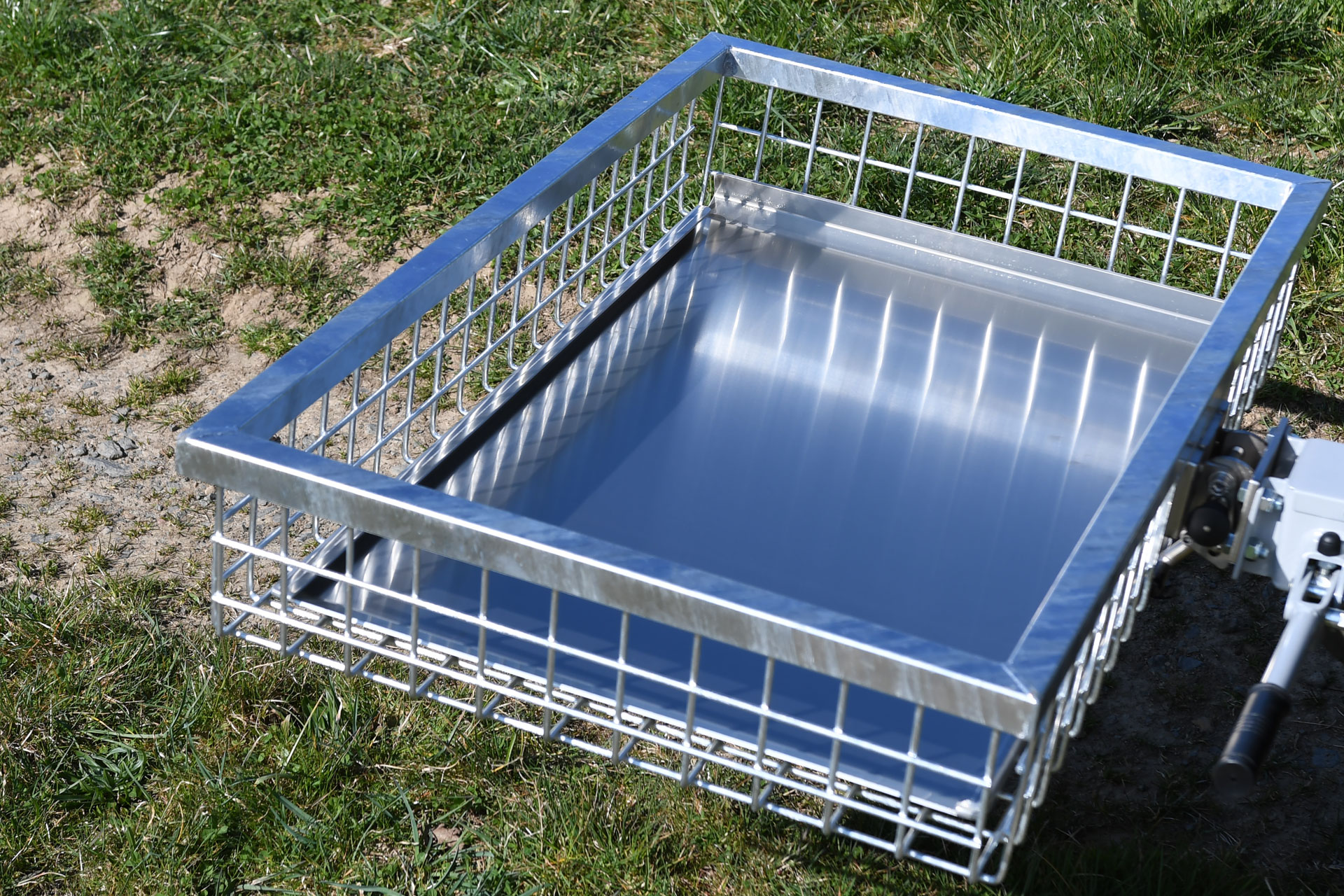 Bergerampe aus Aluminiumblech 600mm