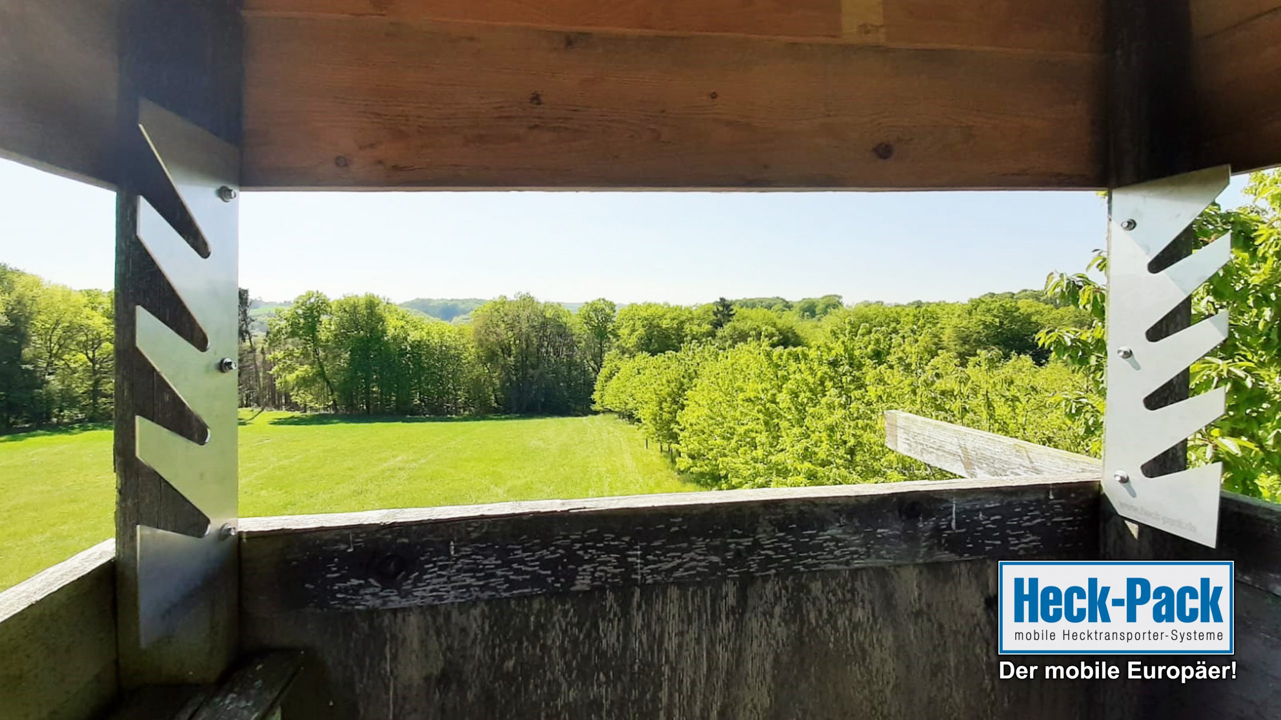 Gewehrauflage Modell "Bergjagd" aus Edelstahl