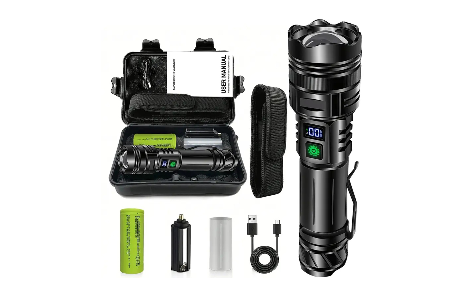 LED Spot Taschenlampe mit hoher Reichweite