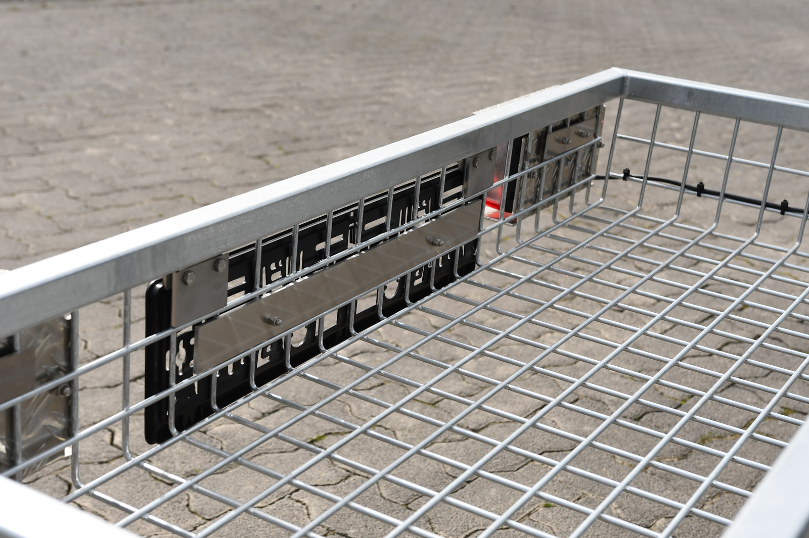 Hecktransporter Ergo-Hebegriff Edelstahl