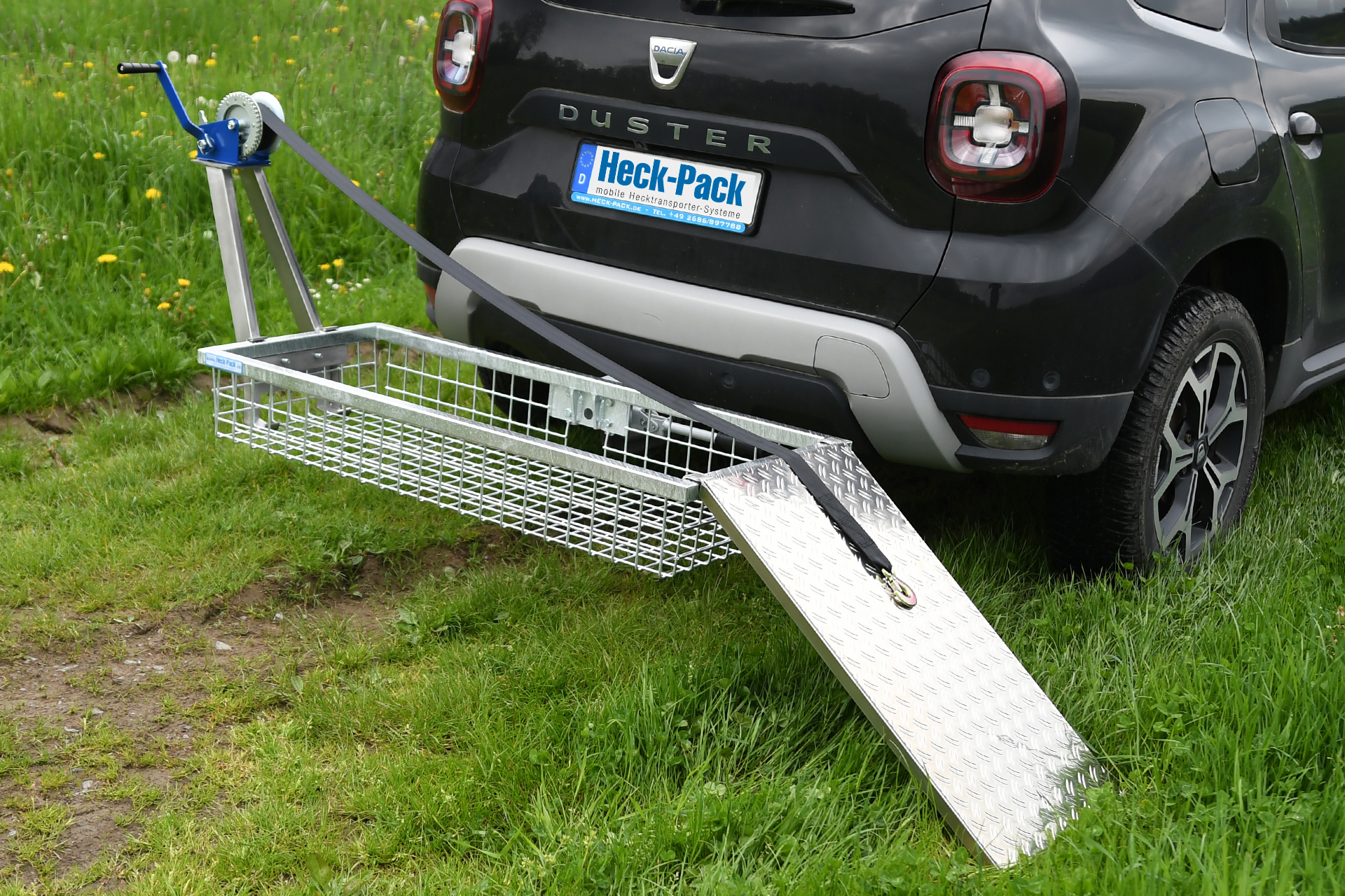 Deluxe Bergerampe aus Edelstahl und Aluriffelblech