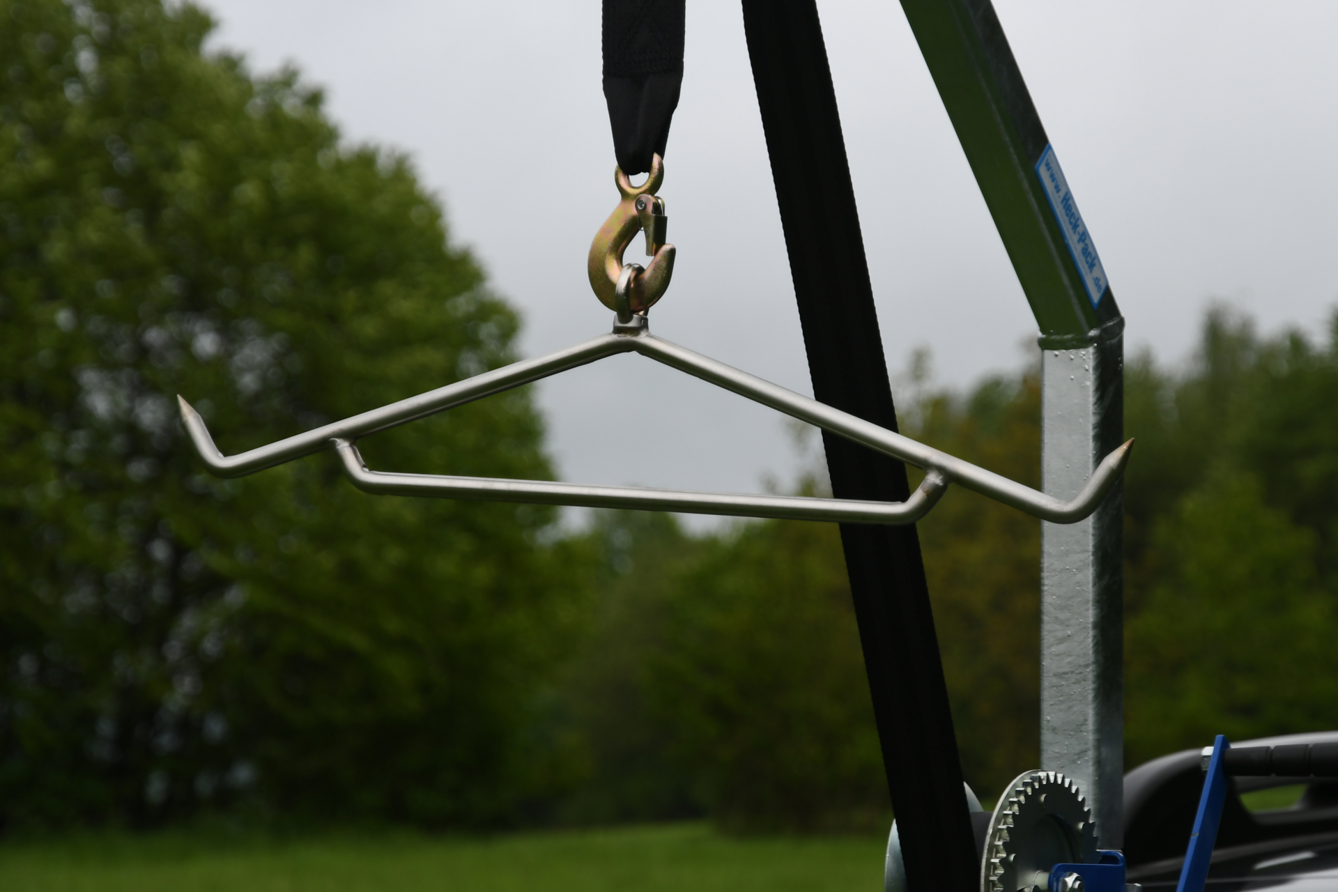 Wildgalgen "Diana", Komplettset zur Montage am Heckträger