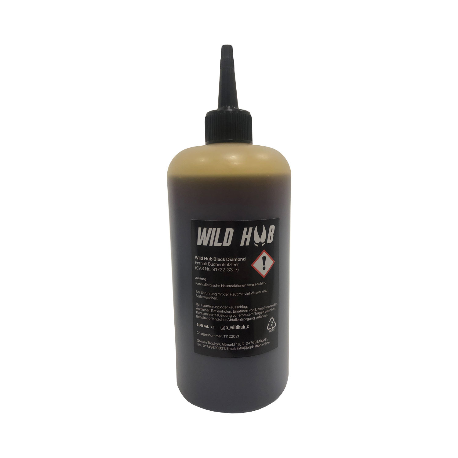 WILD HUB Black Diamond Schwarzwild Lockmittel 500ml