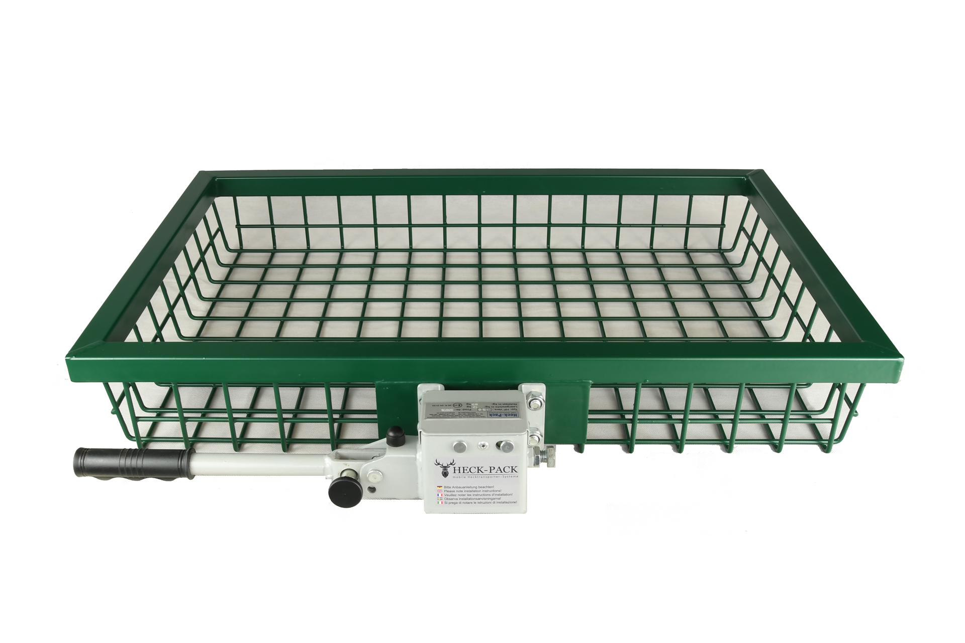 Hecktransporter Optimal 800x500x125 mm, Grün