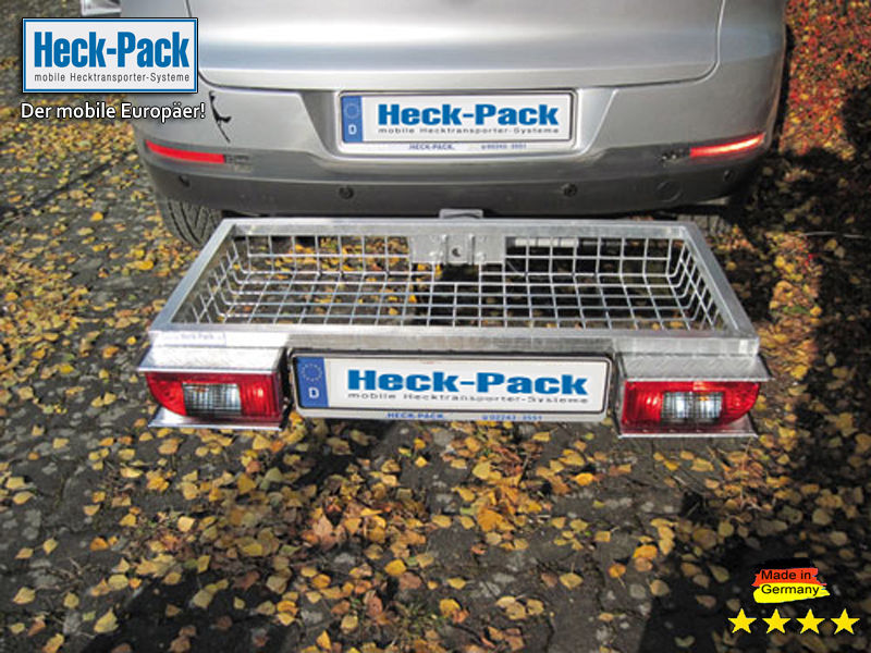 KFZ-Kennzeichen-Halterung für unsere Hecktransporter