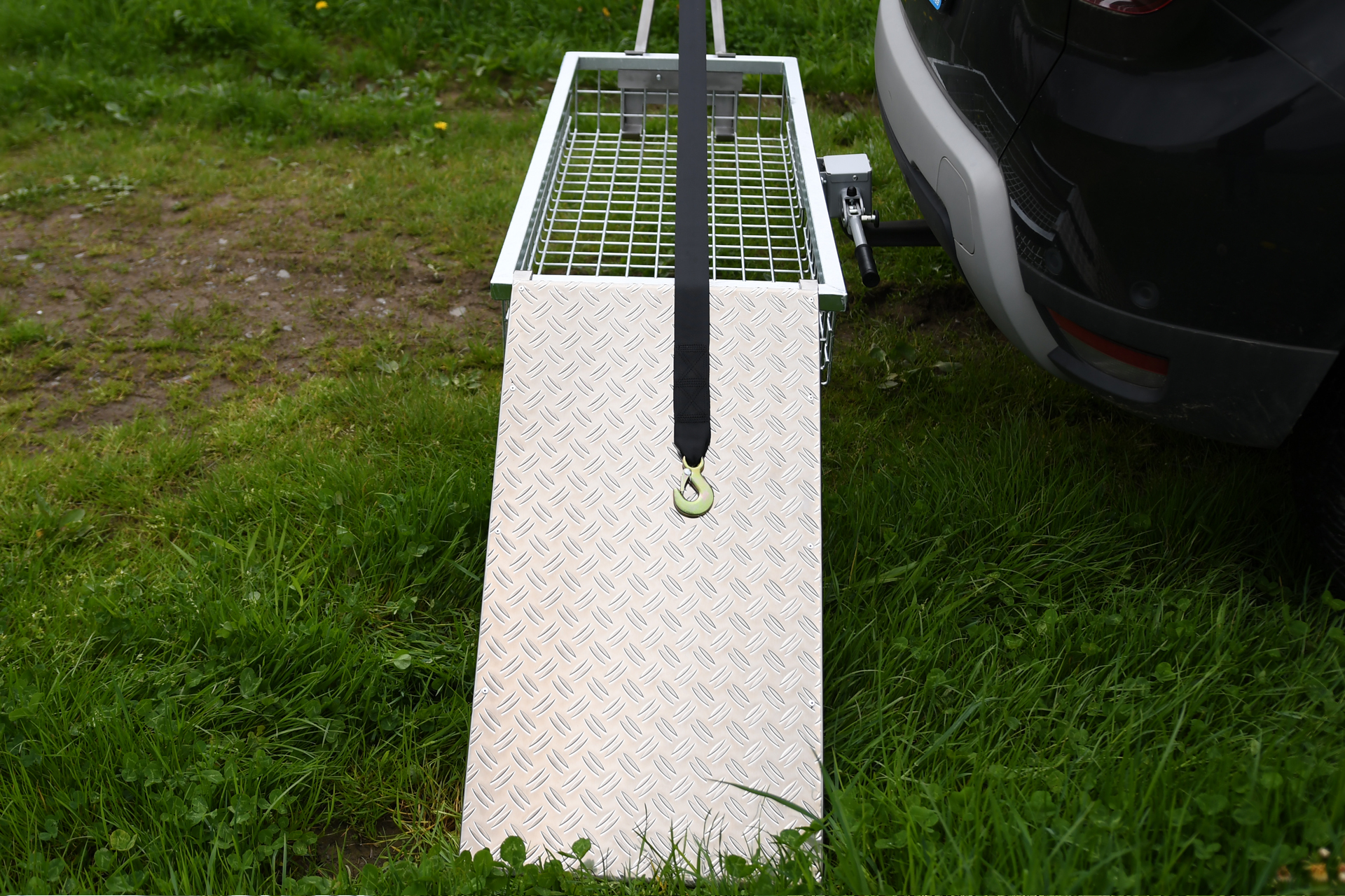 Deluxe Bergerampe aus Edelstahl und Aluriffelblech