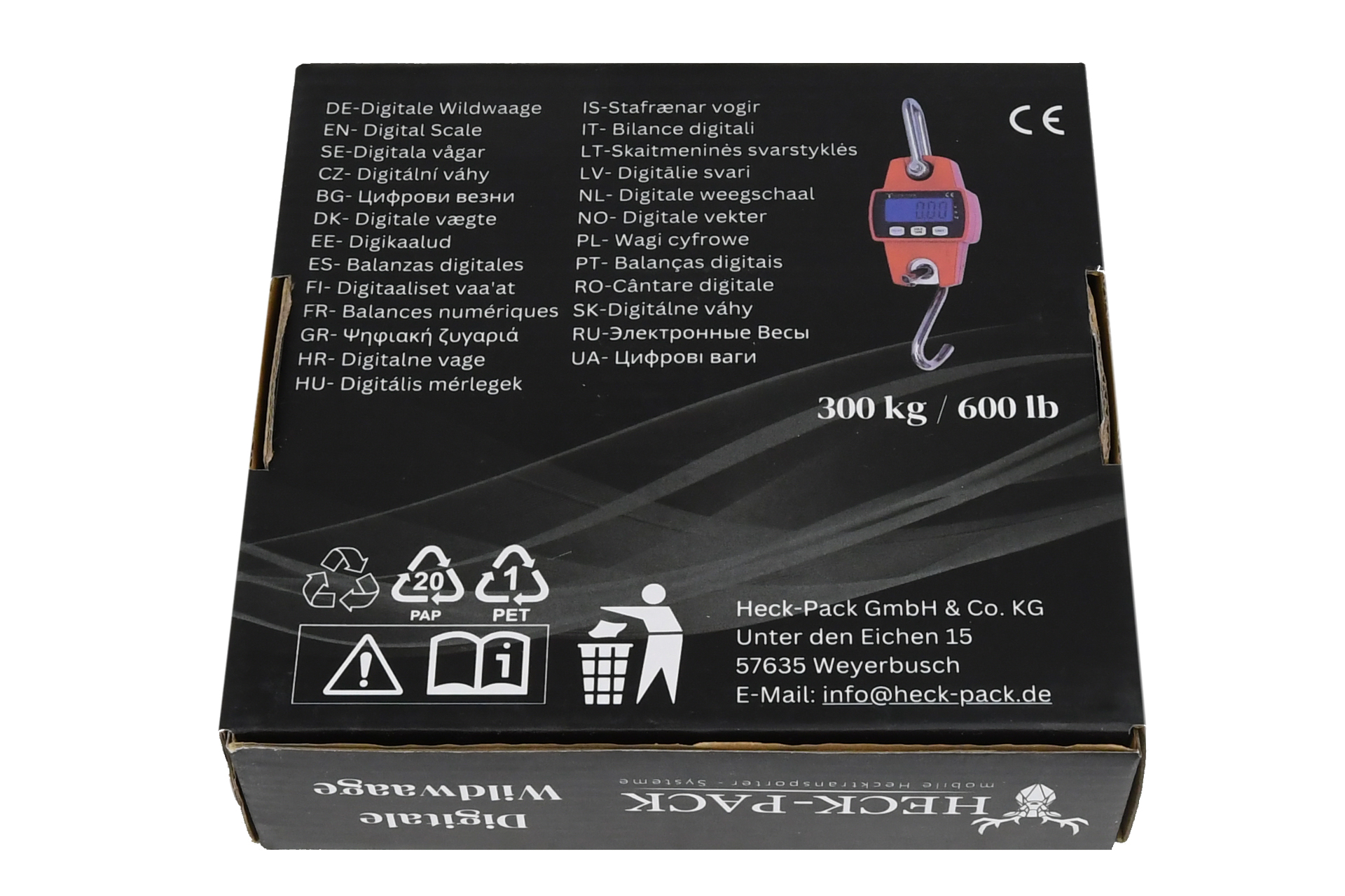 Digitale Wildwaage bis 300kg