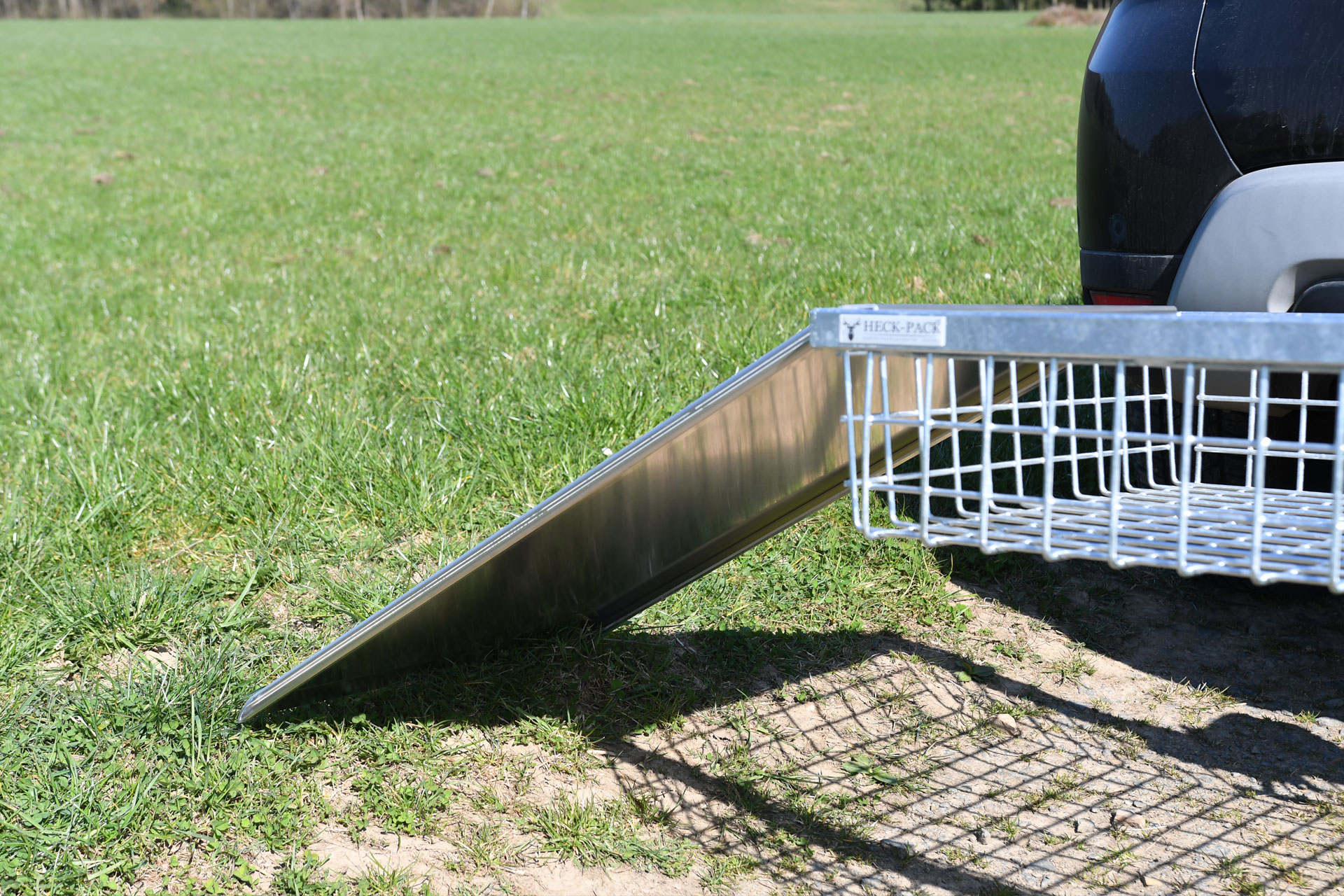 Bergerampe aus Aluminiumblech 600mm