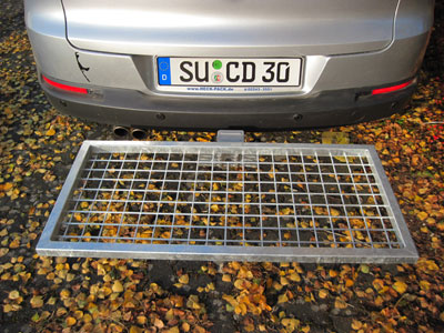 Hecktransporter Optimal 1000x500x35 mm (Flacher Korb)