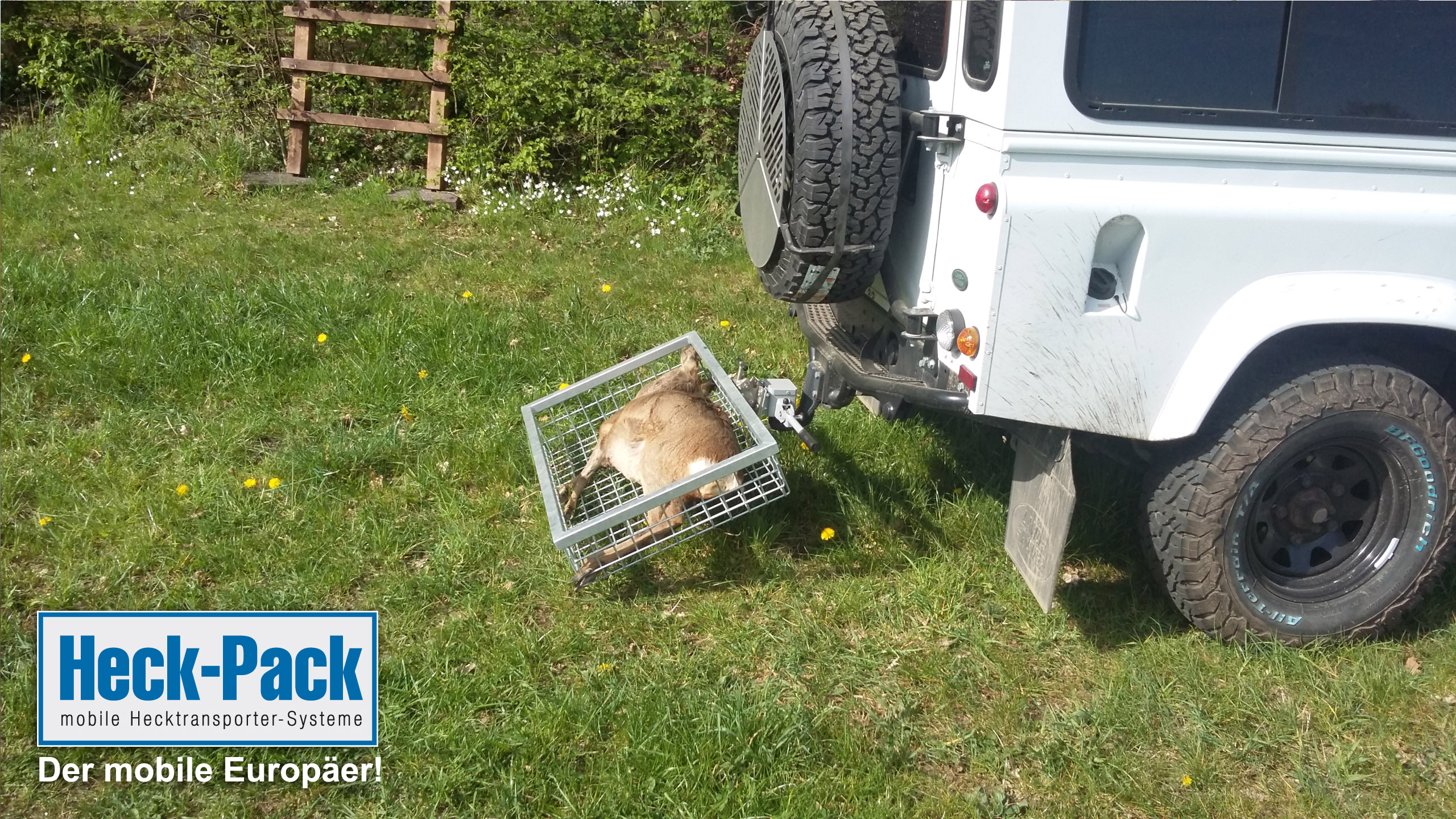 Absenkvorrichtung für Hecktransporter, komplett aus Edelstahl