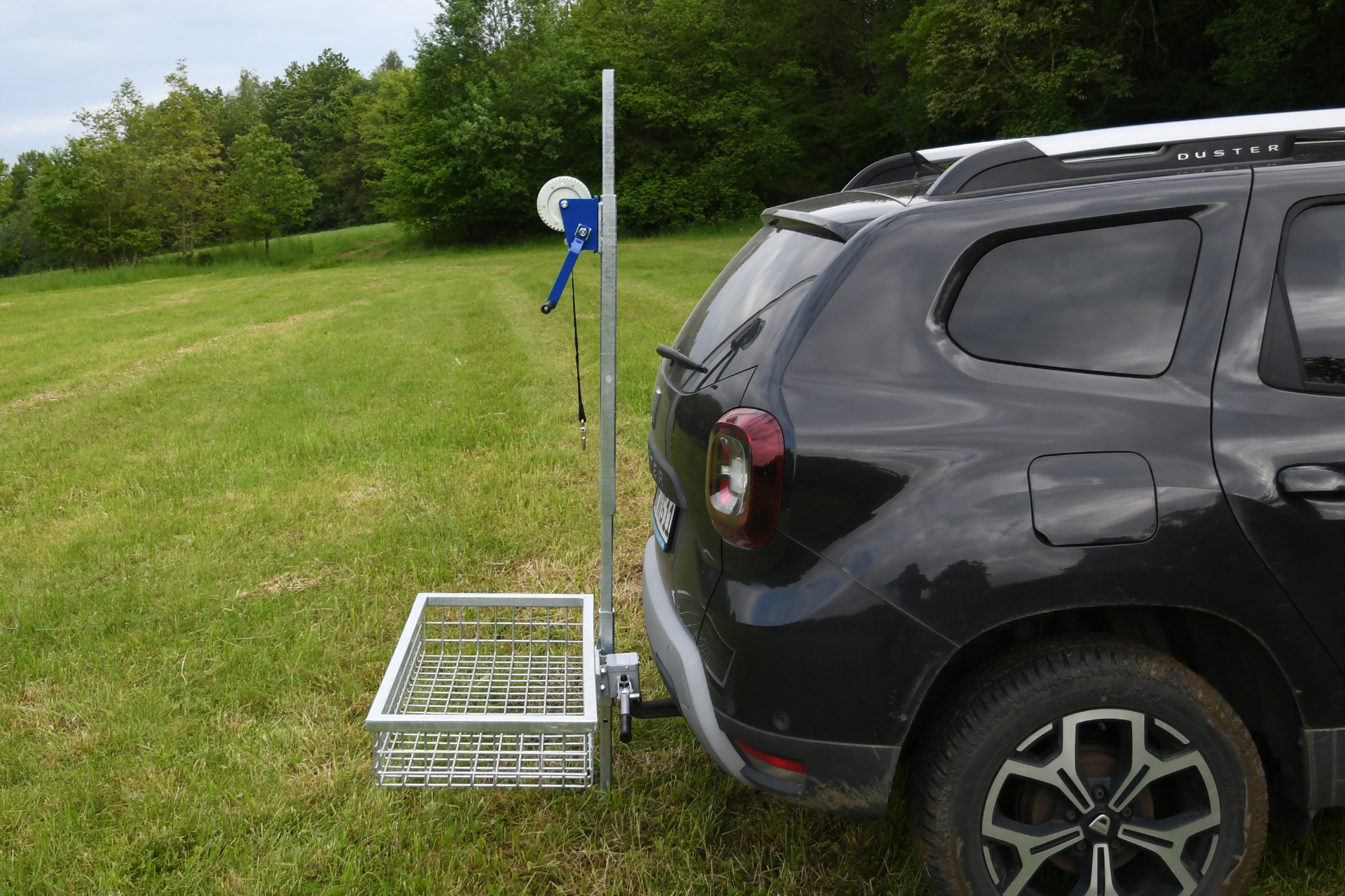 Wildgalgen "Diana", Komplettset zur Montage am Heckträger