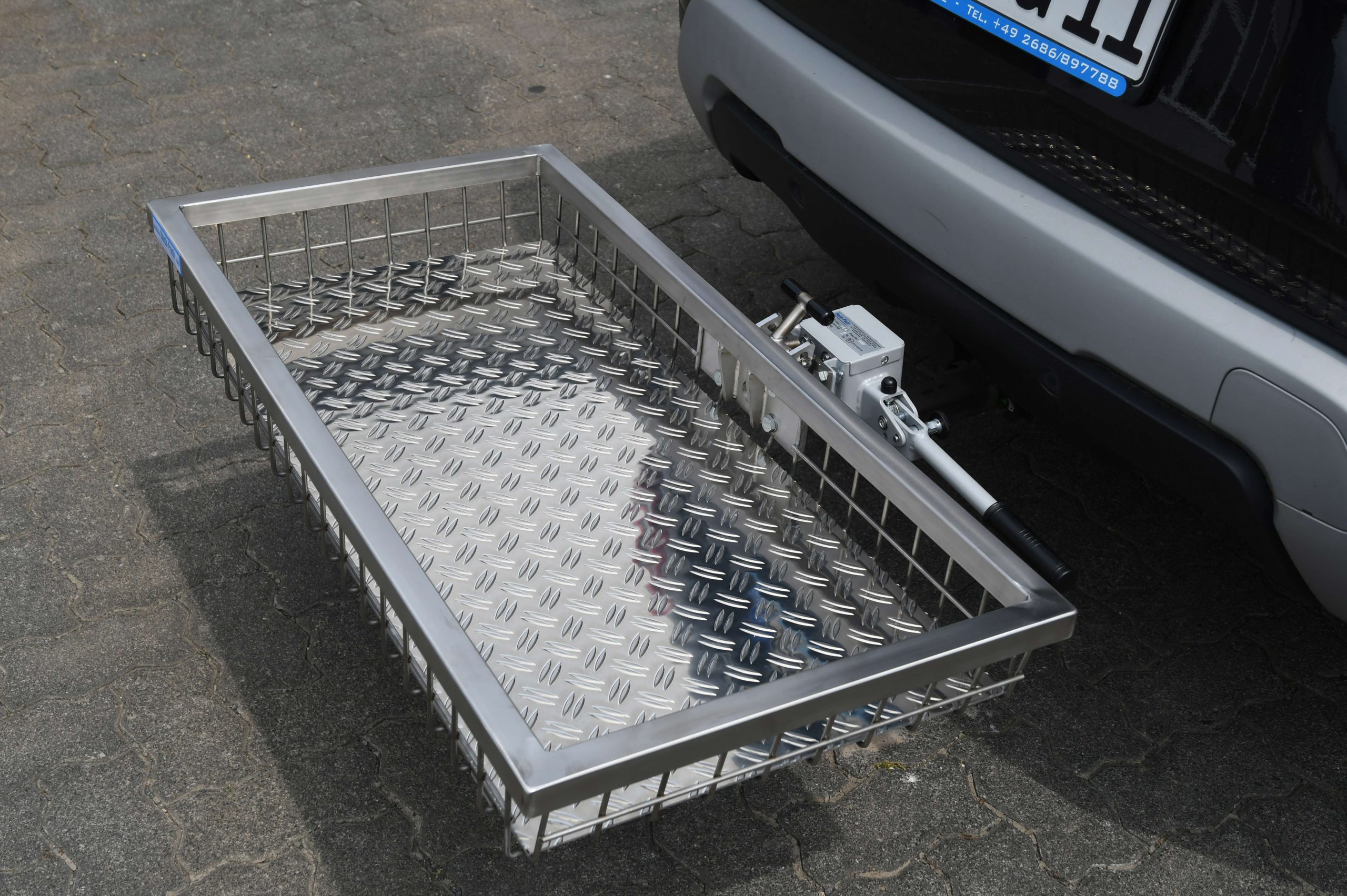 Bodenplatte aus Aluminium für Hecktransporter