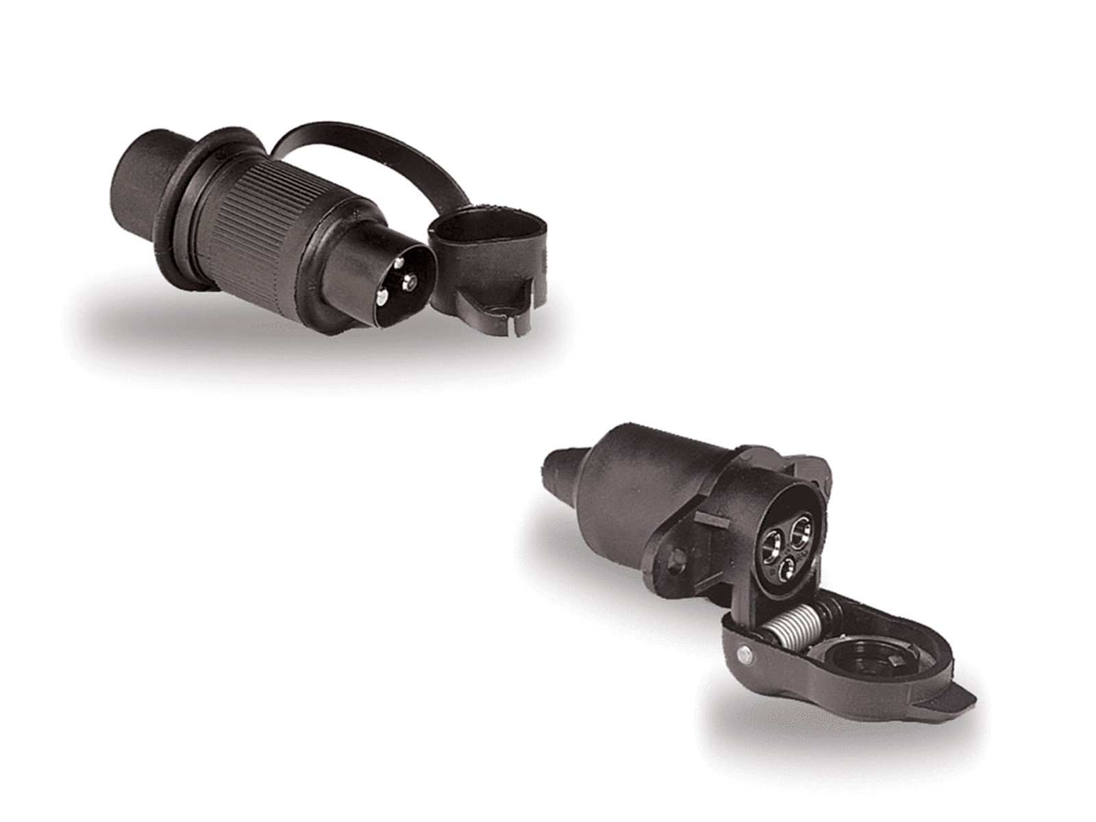 Steckerset 3-polig für elektrische Seilwinde