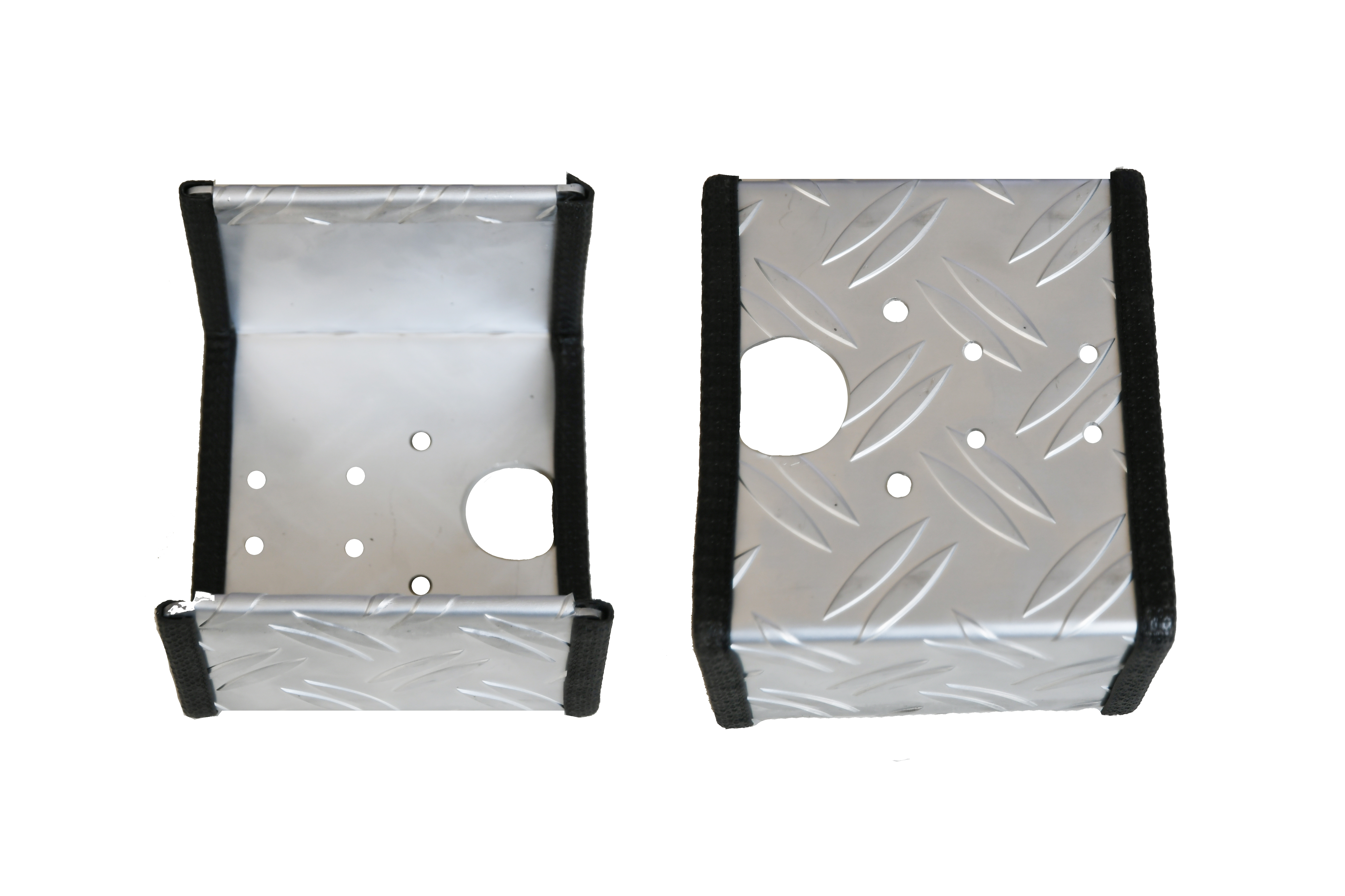 Schutz aus Aluminium für Heck-Pack Beleuchtung 11,5x11 cm