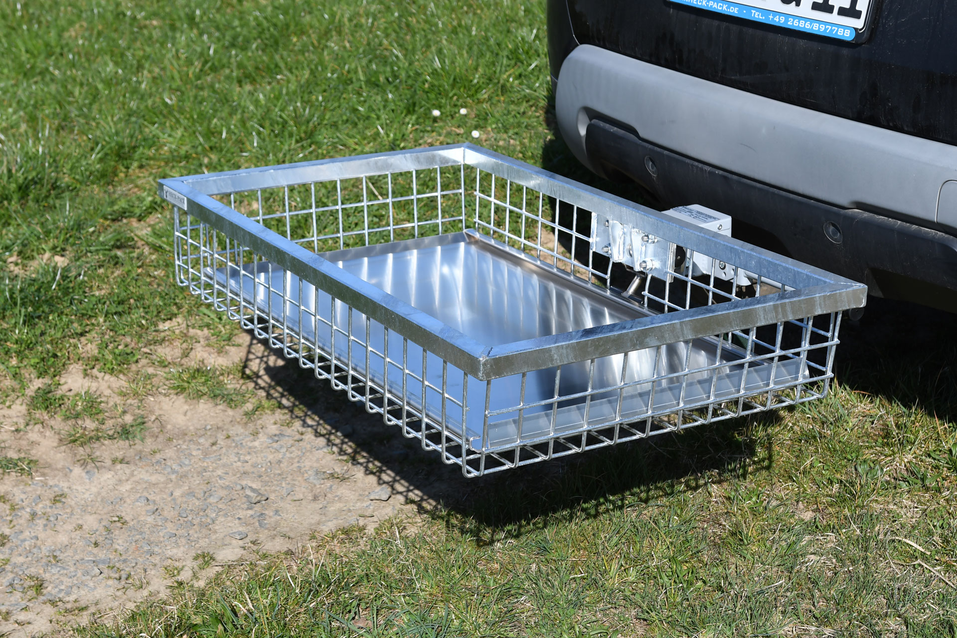 Bergerampe aus Aluminiumblech 600mm