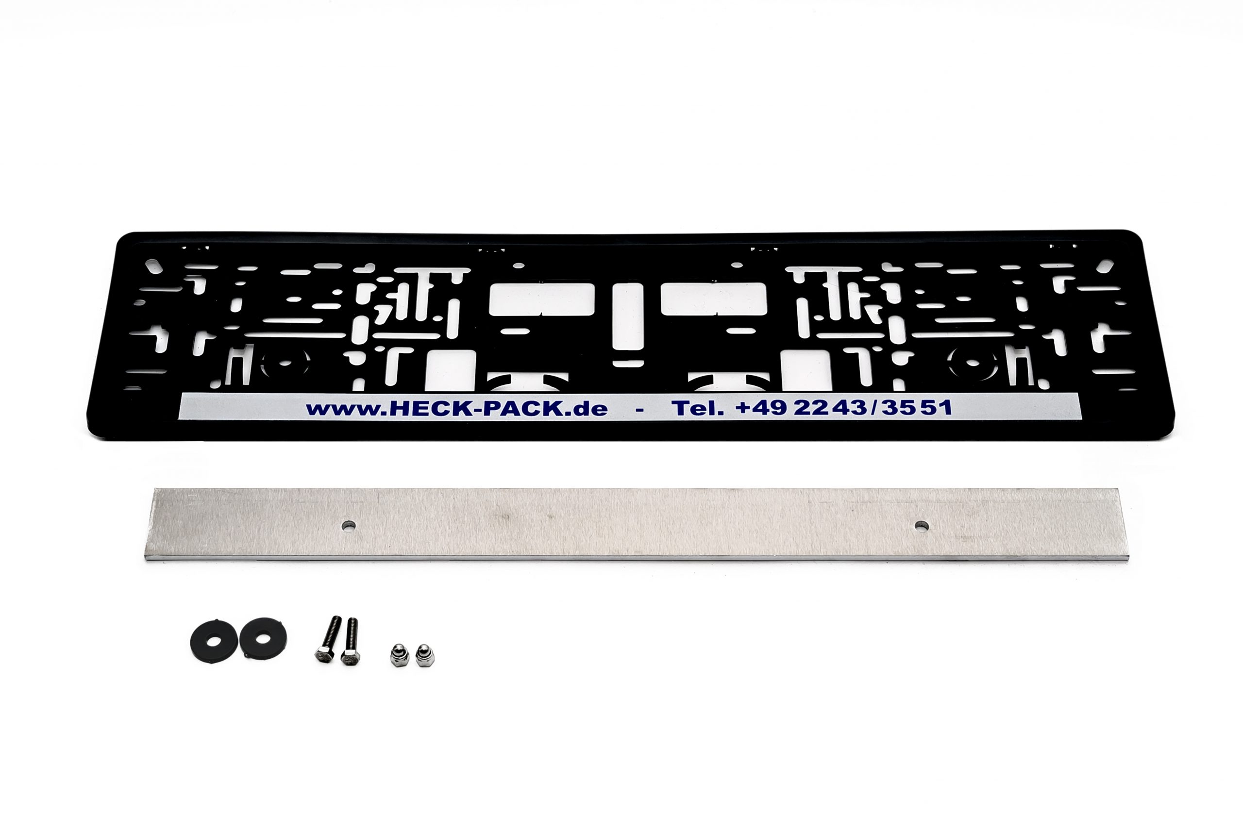 KFZ-Kennzeichen-Halterung für unsere Hecktransporter