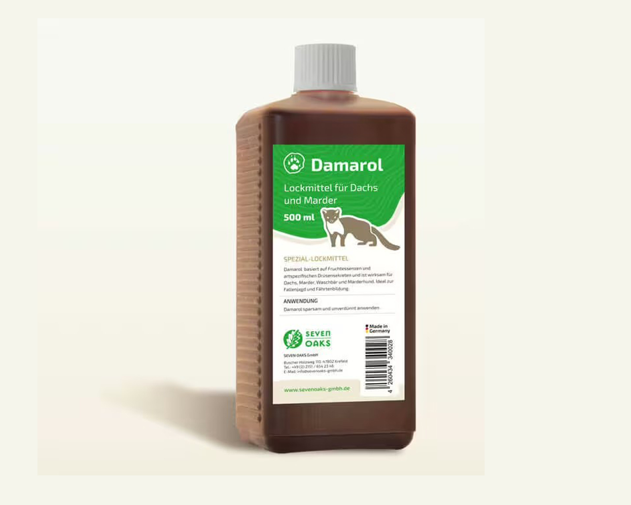 Damarol Lockmittel für Marder Dachs Waschbär 500ml