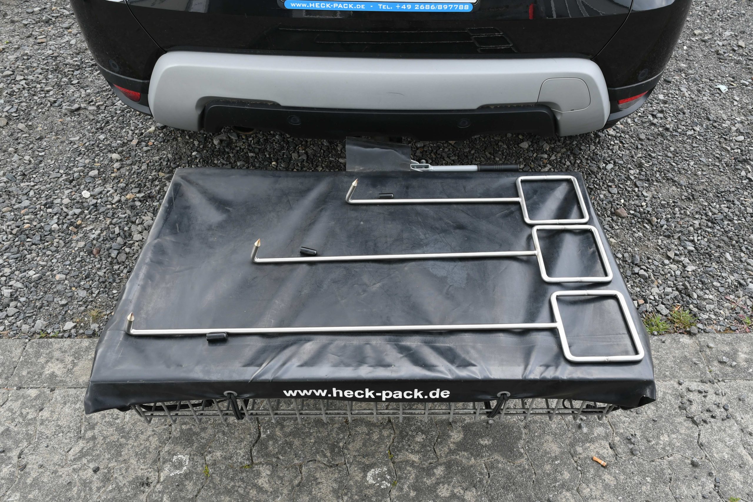 Wildbergehaken aus Edelstahl - Länge 40cm