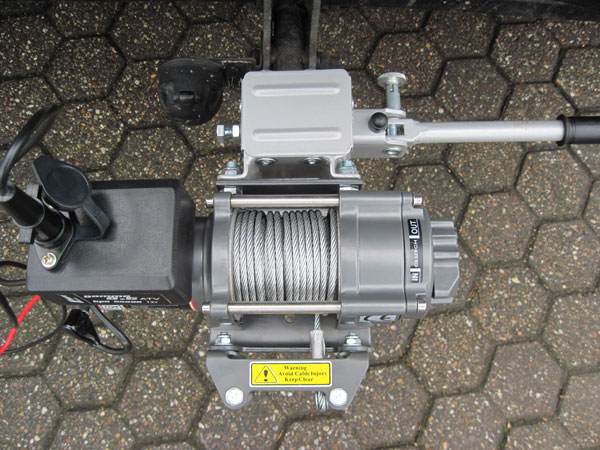 Seilwinde elektrisch Modell 3.5, inkl. Schnellverschluss