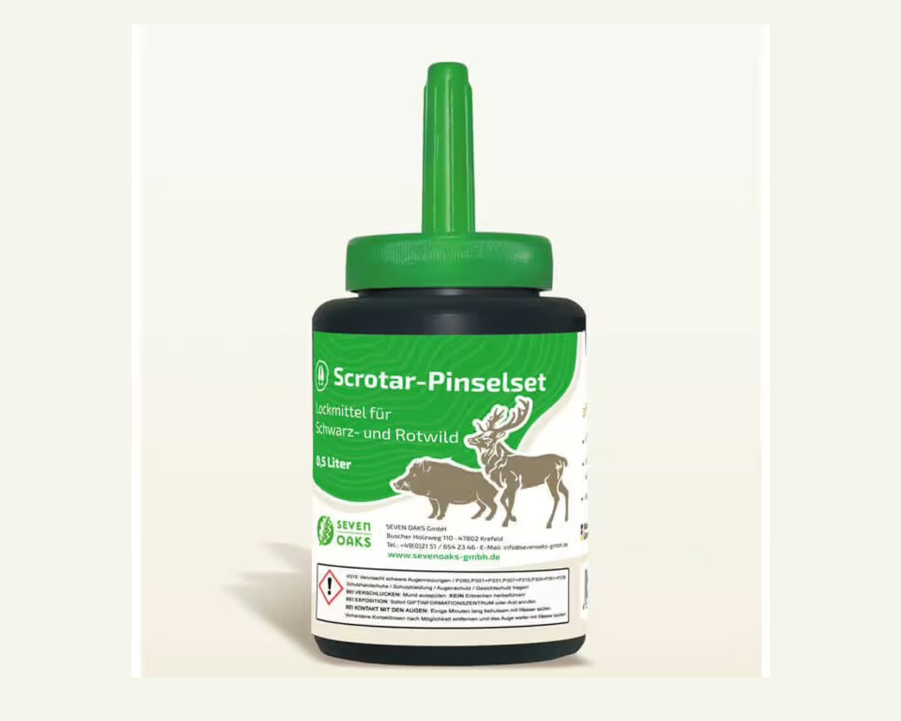 Scrotar - Buchenholzteer Pinselflasche