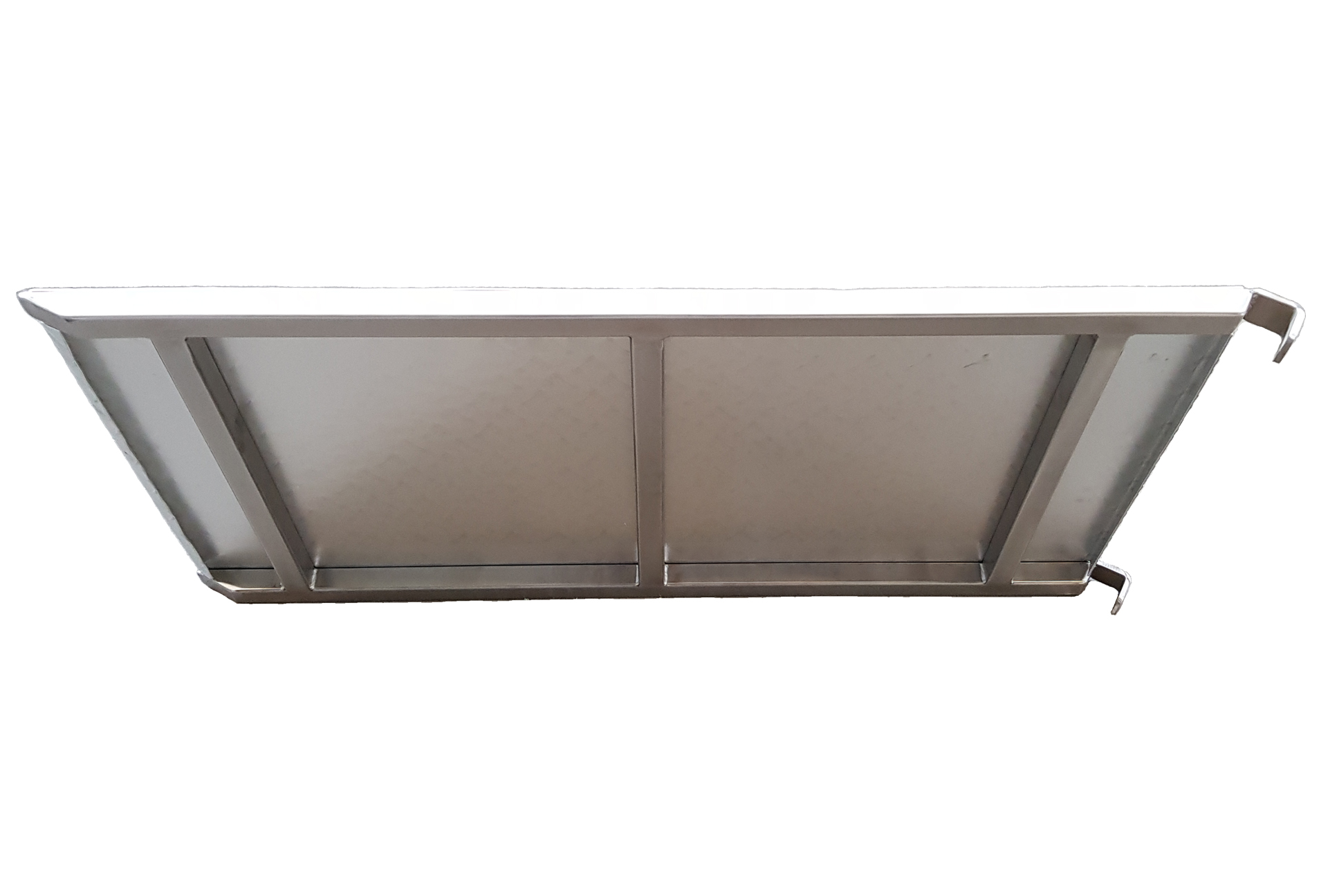 Deluxe Bergerampe aus Edelstahl und Aluriffelblech