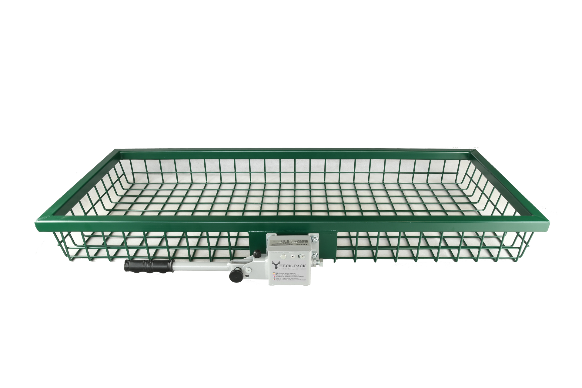 Hecktransporter Optimal 1200x500x125 mm, Grün