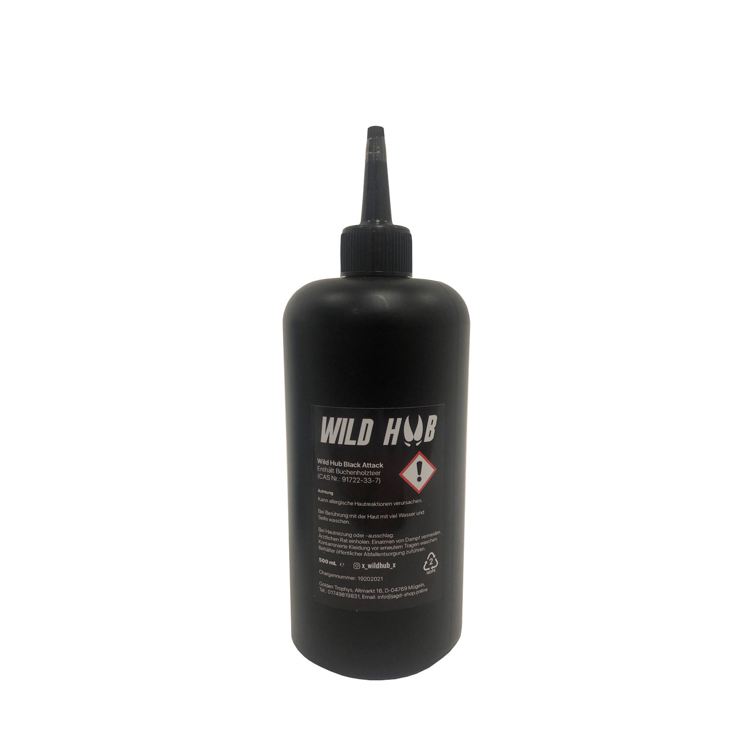 WILD HUB Black Attack Schwarzwild Lockmittel 500ml