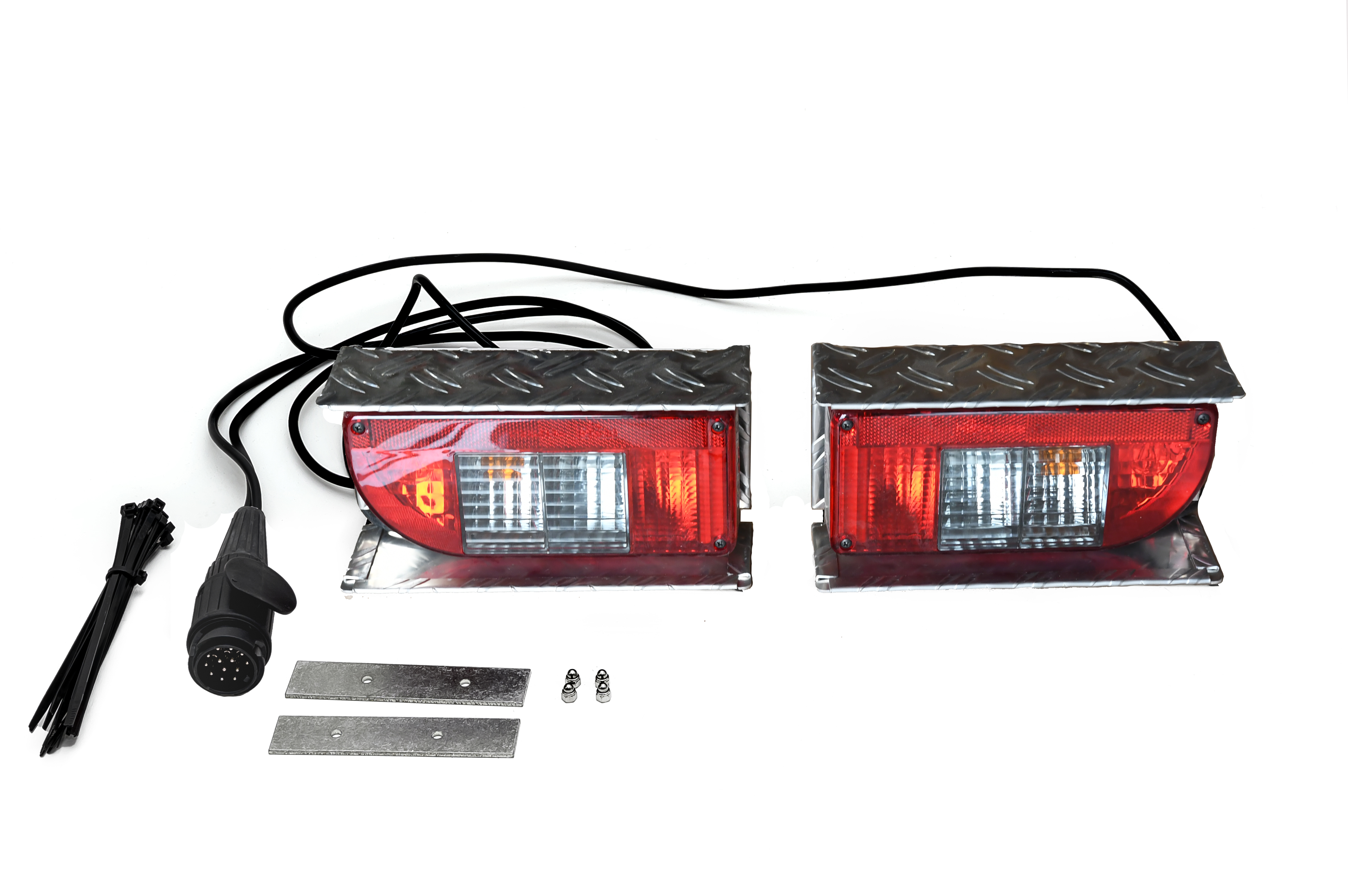 Beleuchtungssatz mit Aluminium Schutzeinrichtung, 13pol.