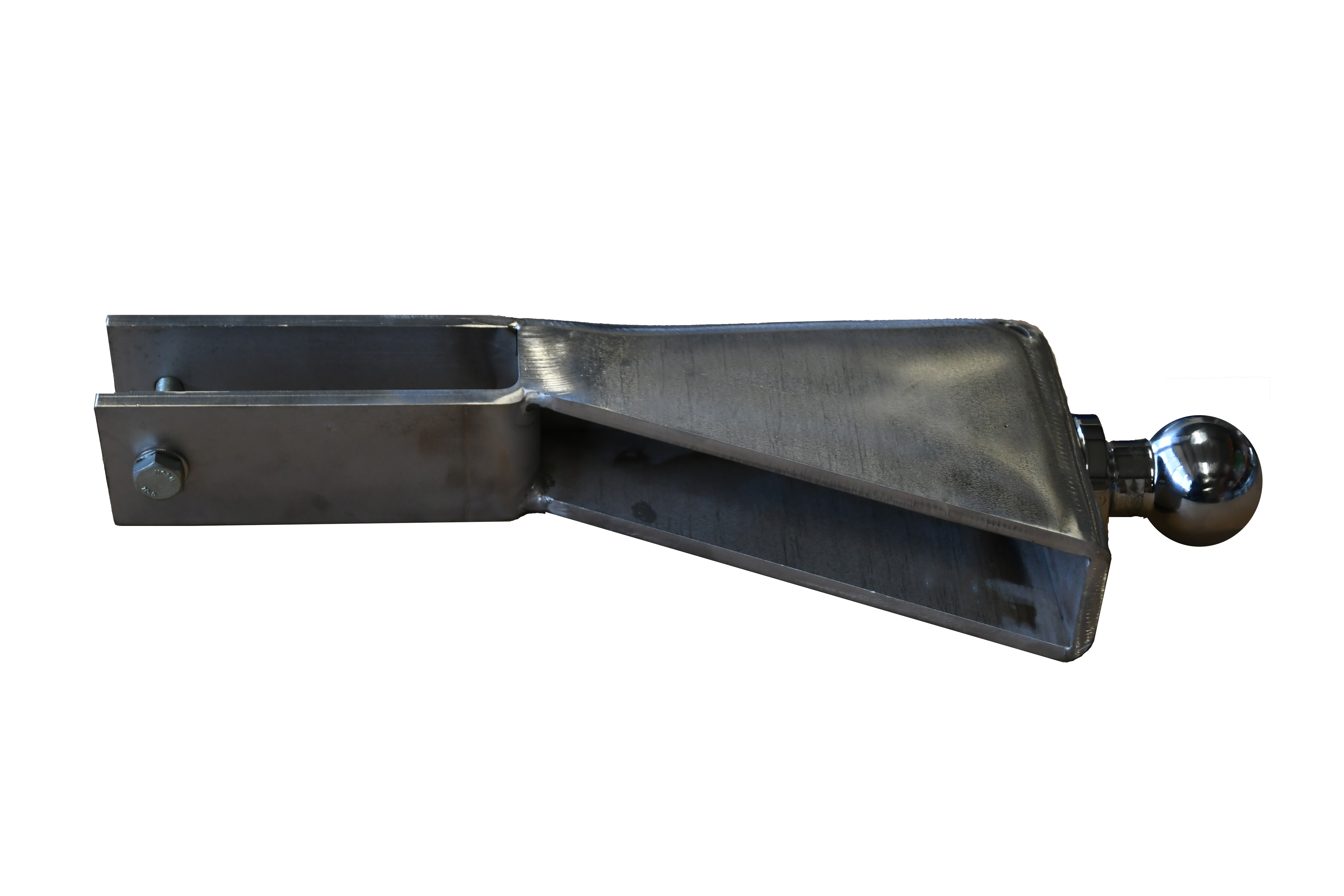 Halterung für Seilwinde, mit Kugelkopf, aufsteckbar, Edelstahl