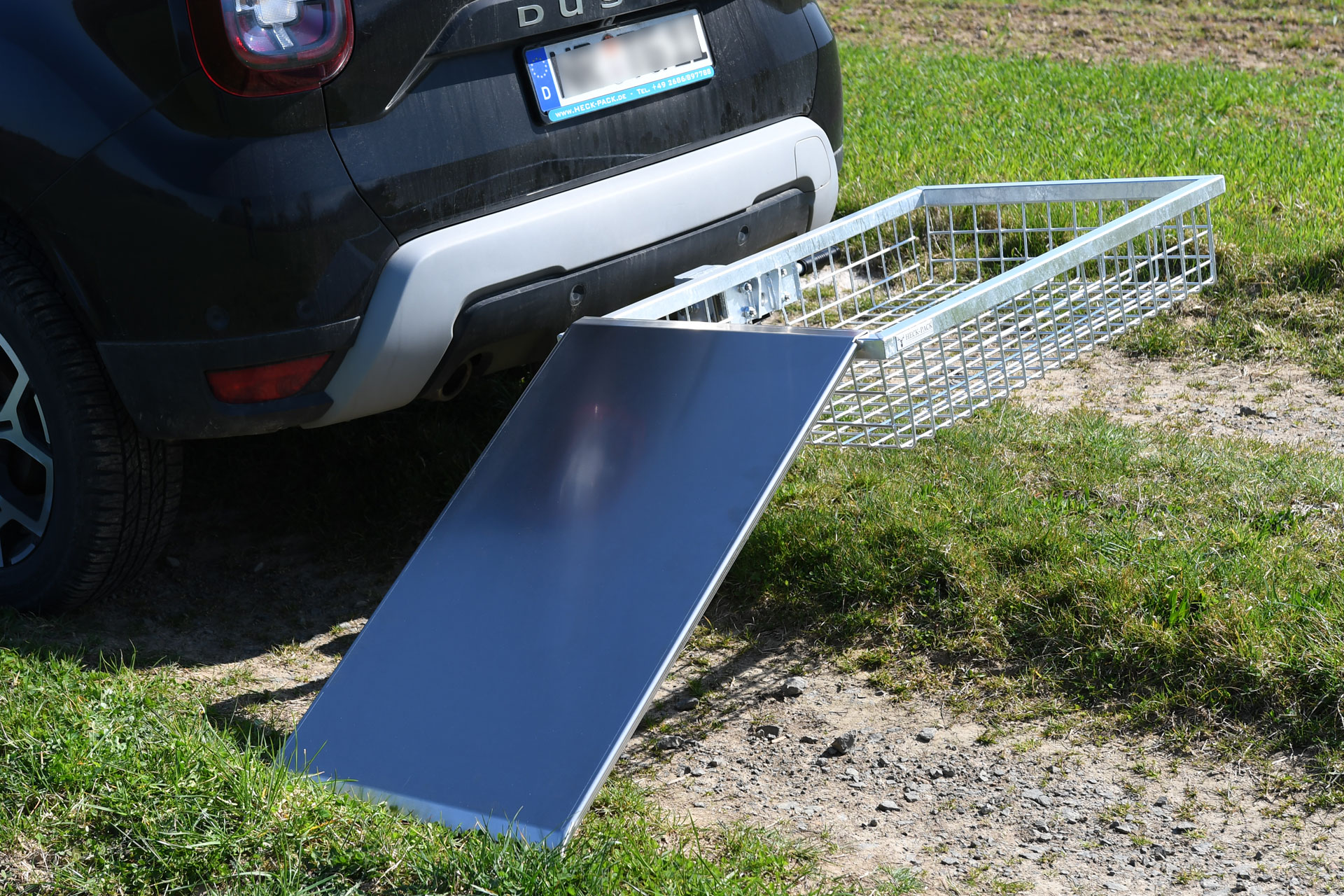 Bergerampe aus Aluminiumblech 600mm