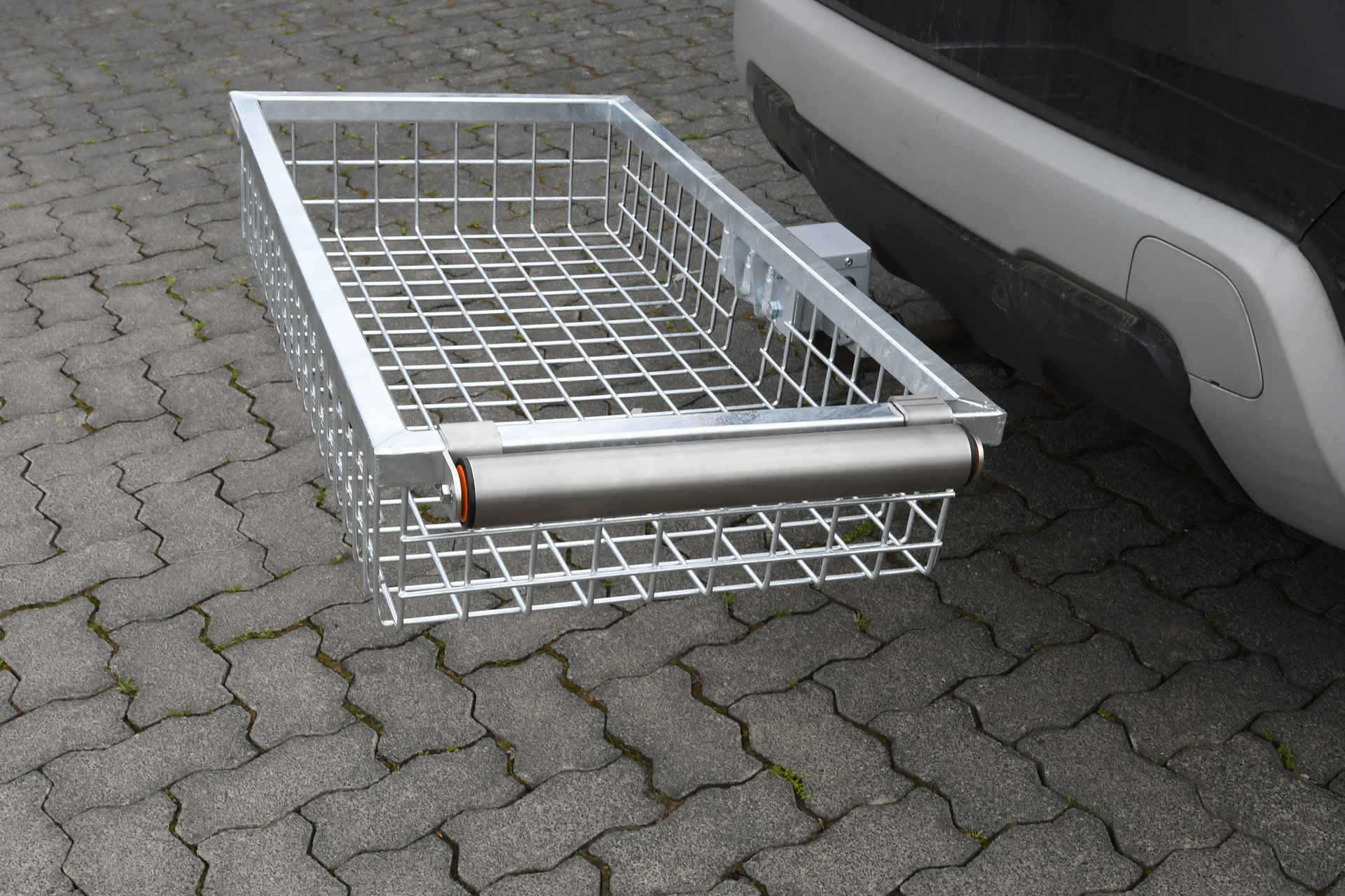 Bergerolle "Seitlich" aus Edelstahl